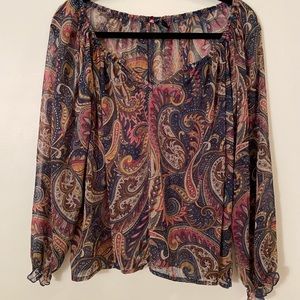 Fire Los Angeles  multi colored blouse for juniors